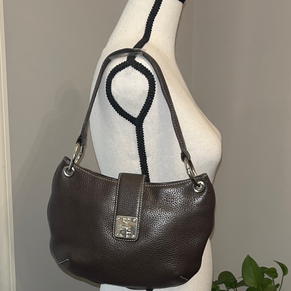 MCM Brown Leather Hobo Bag - Picture 1 of 10